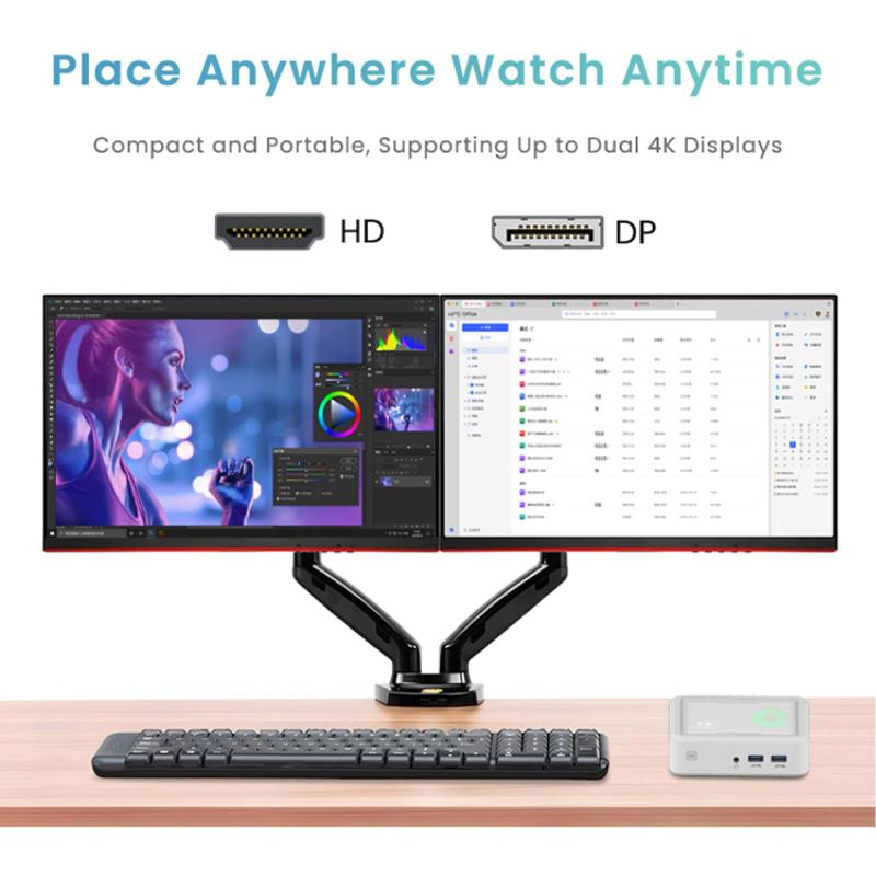 Mini PC GenMachine Ryzen 5 3550H 16 GB DDR4 512 GB SSD - Mini PC